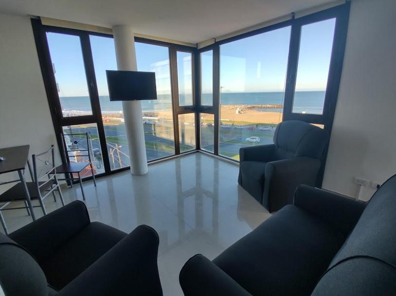 Apartamento Frente al mar charlone Mar del Plata Exterior foto